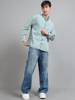 Load image into Gallery viewer, DENIM PLAIN  POCKET LESS SHIRT
