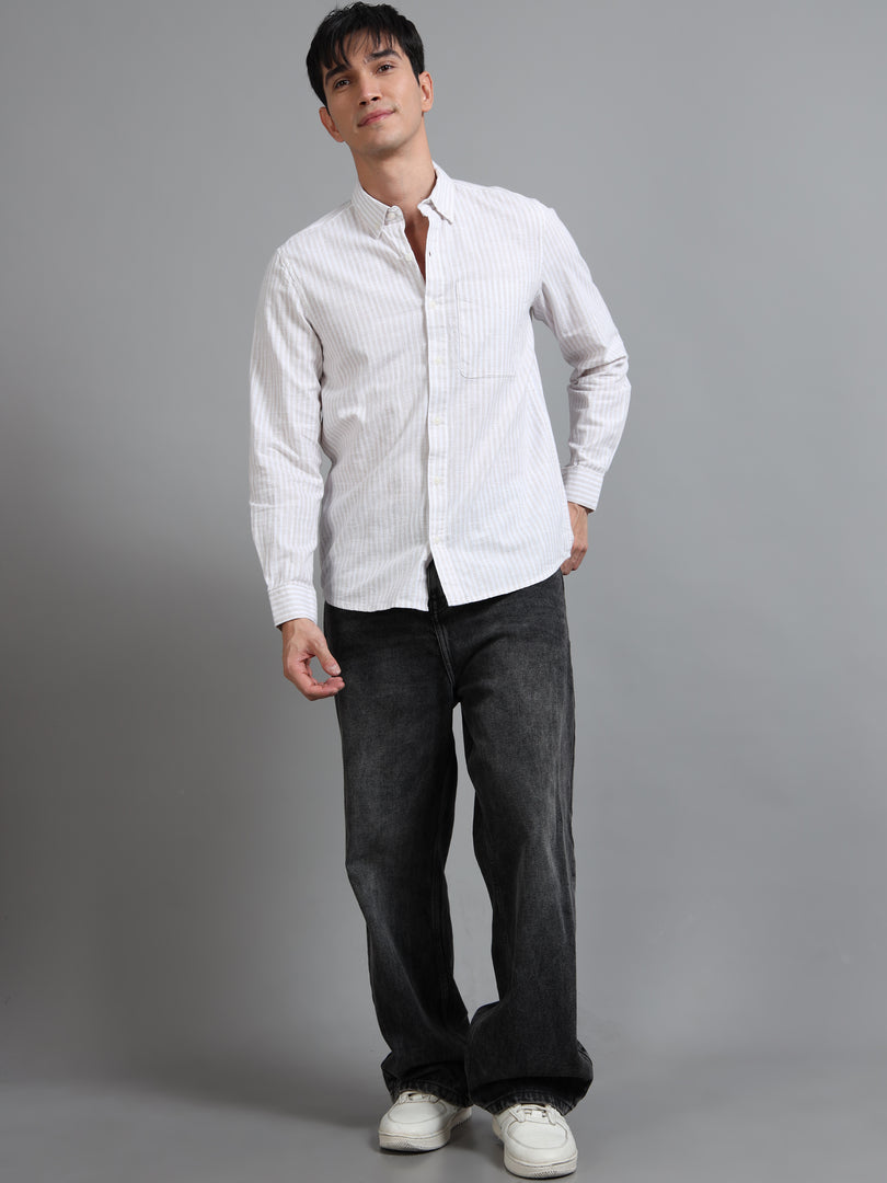 STRIPE FULL SLEEVE SHIRT