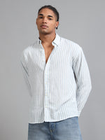 Load image into Gallery viewer, IMPORTED LINEN FULL SLEEVE SHIRT #1450
