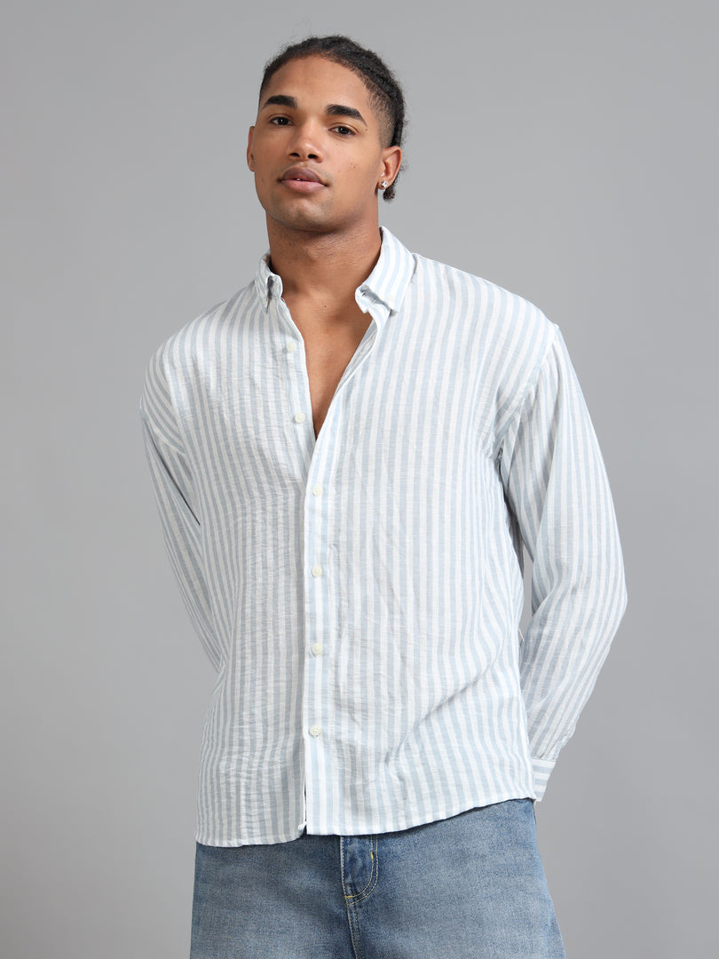 IMPORTED LINEN FULL SLEEVE SHIRT #1450