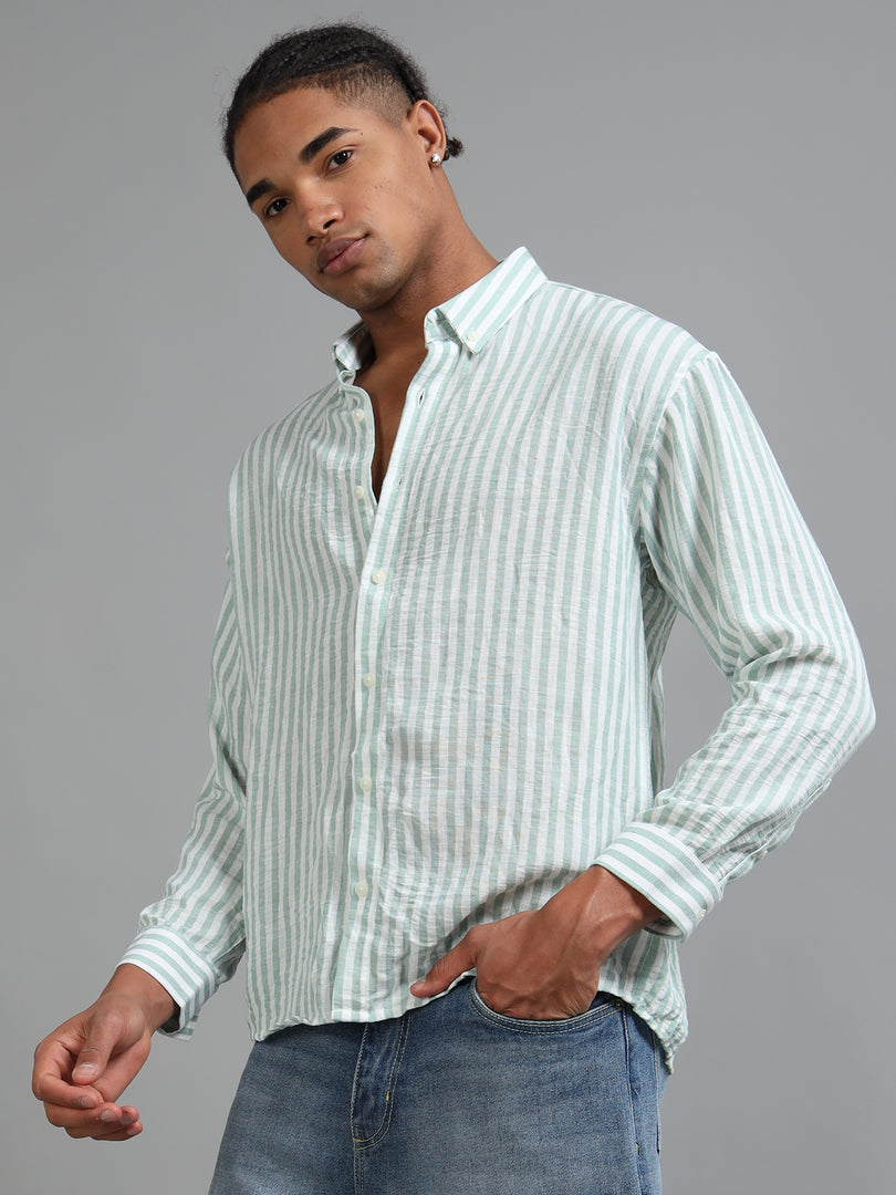 IMPORTED LINEN FULL SLEEVE SHIRT #1450