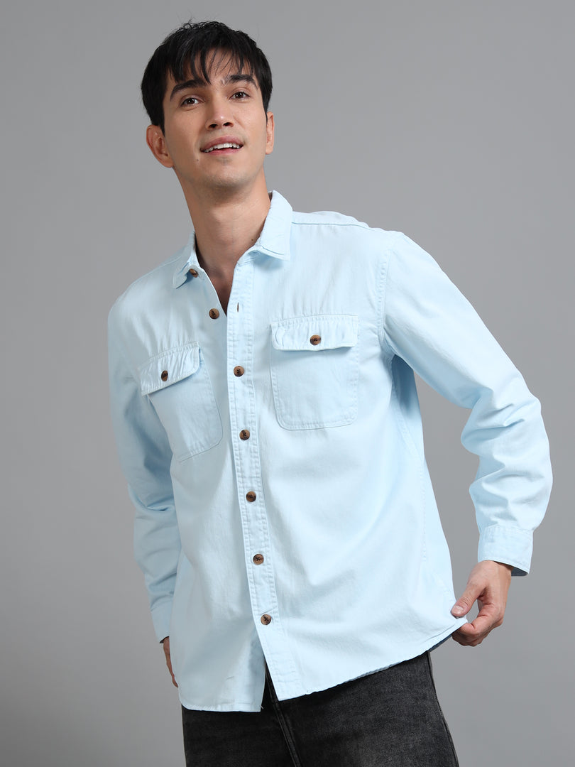 COTTON DYE SHIRT FULL SLEEVE
