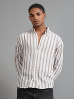 Load image into Gallery viewer, IMPORTED LINEN FULL SLEEVE SHIRT #1450
