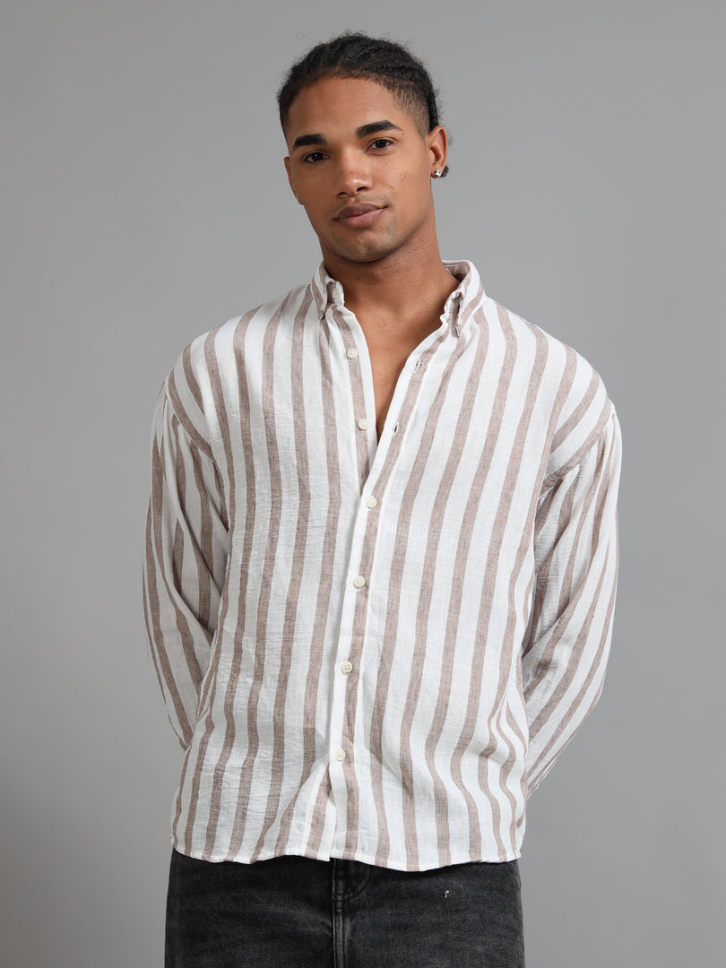 IMPORTED LINEN FULL SLEEVE SHIRT #1450
