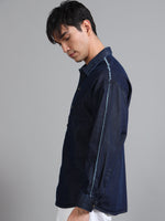 Load image into Gallery viewer, DENIM FULL SLEEVE SHIRT DISTRESSED
