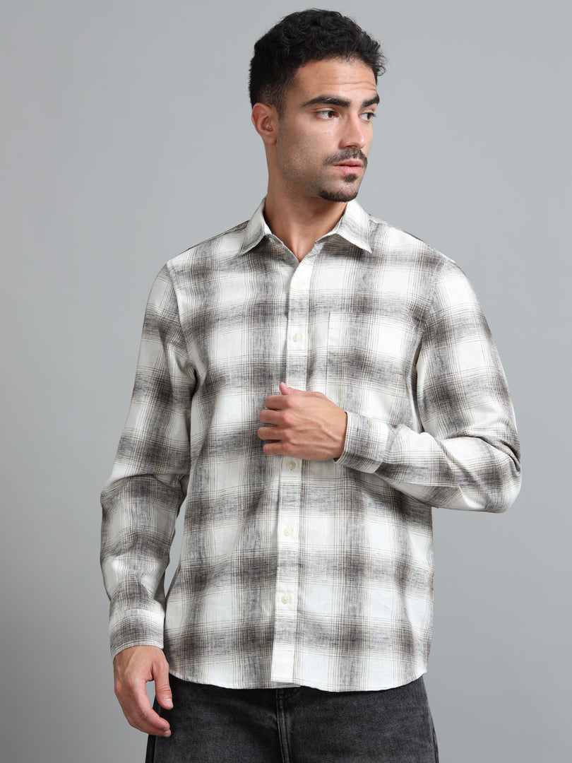 checked full sleeve shirt (usp1440)