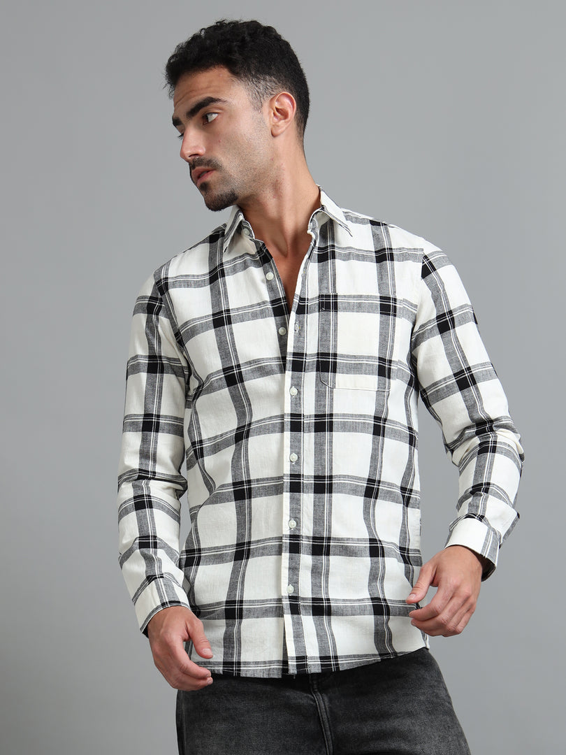 checked full sleeve shirt (usp1440)