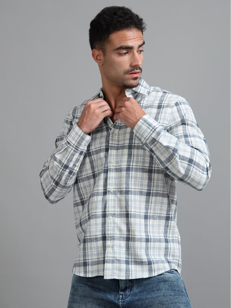 checked full sleeve shirt (usp1440)