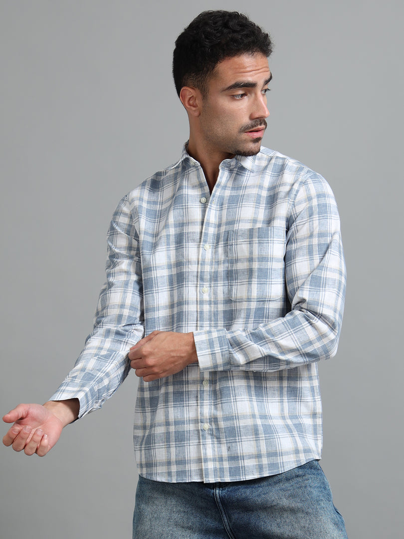 checked full sleeve shirt (usp1440)
