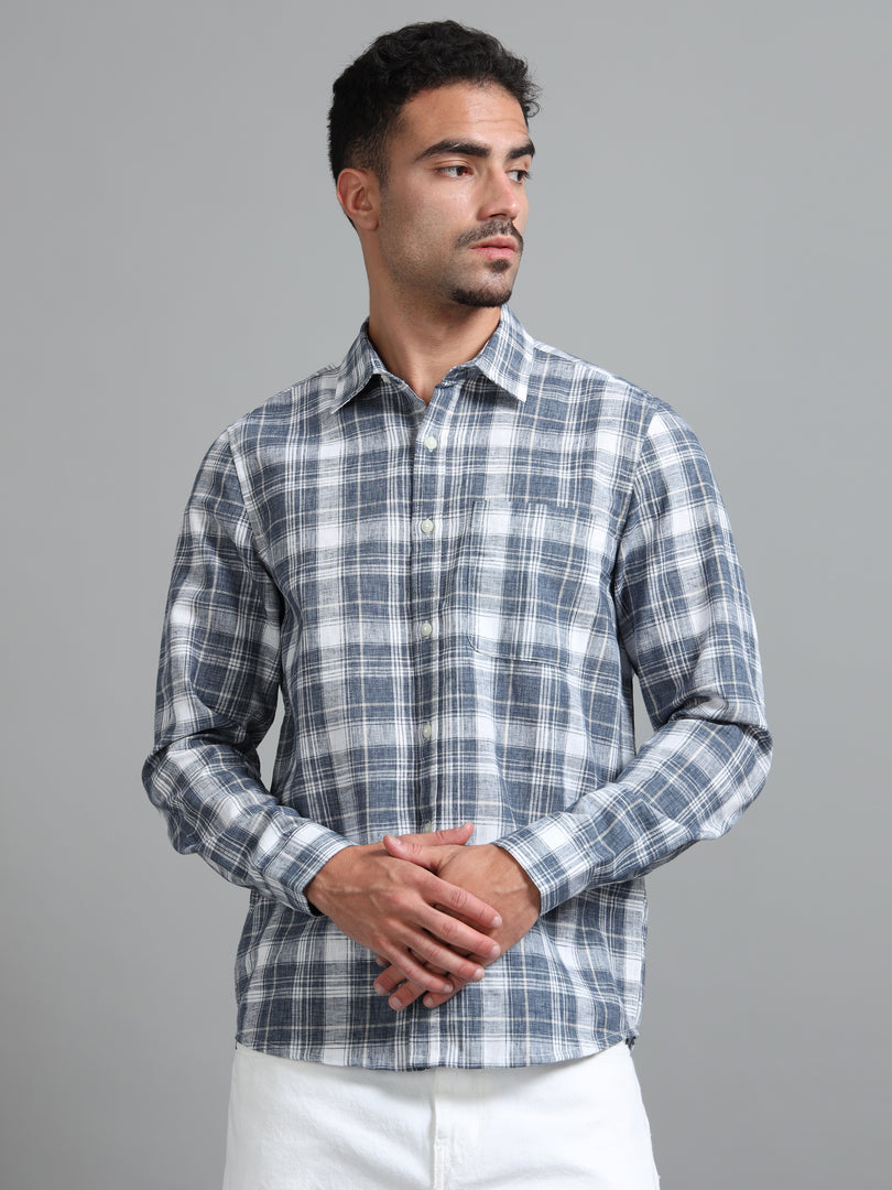 checked full sleeve shirt (usp1440)