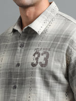 Load image into Gallery viewer, CHECKS HALF SLEEVE SHIRT (PRINTED)
