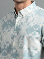 Load image into Gallery viewer, PRINTED LINEN SHIRT FULL SLEEVE
