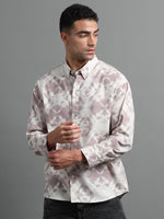 Load image into Gallery viewer, PRINTED LINEN SHIRT FULL SLEEVE
