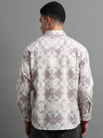 Load image into Gallery viewer, PRINTED LINEN SHIRT FULL SLEEVE
