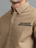 Load image into Gallery viewer, PLAIN SHIRT FULL SLEEVE PRINTED
