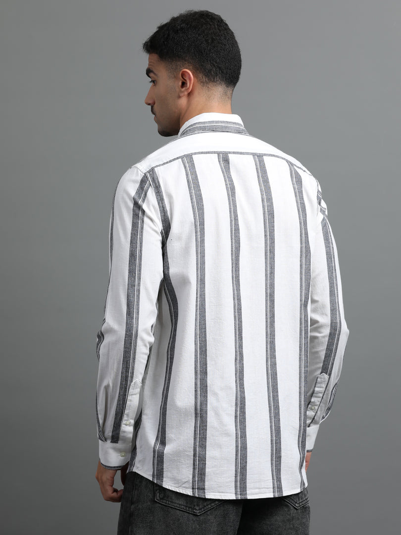 STRIPED FULL SLEEVE SHIRT