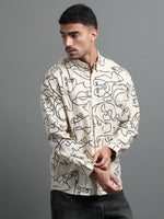 Load image into Gallery viewer, FLORAL FULL SLEEVE SHIRT POCKETLESS
