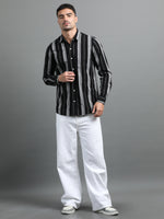 Load image into Gallery viewer, STRIPED FULL SLEEVE SHIRT
