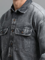 Load image into Gallery viewer, DENIM TWIN POCKET DYE SHIRT
