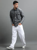 Load image into Gallery viewer, DENIM TWIN POCKET DYE SHIRT
