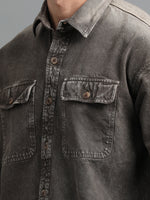Load image into Gallery viewer, DENIM TWIN POCKET DYE SHIRT
