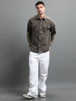 Load image into Gallery viewer, DENIM TWIN POCKET DYE SHIRT
