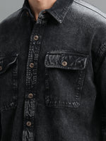 Load image into Gallery viewer, DENIM TWIN POCKET DYE SHIRT
