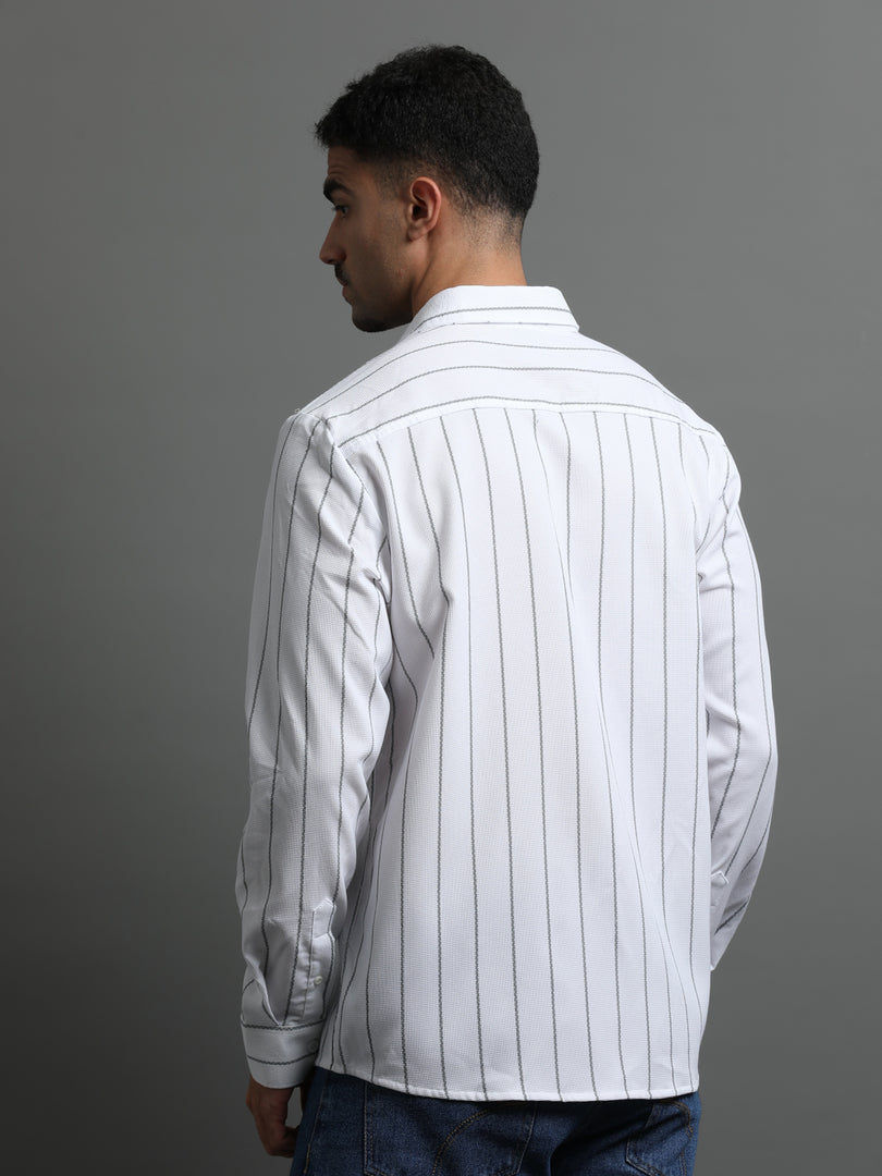 IMPORTED STRIPED SHIRT FULL SLEEVE