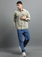 Load image into Gallery viewer, DENIM TWIN POCKET DYE SHIRT
