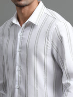 Load image into Gallery viewer, IMPORTED STRIPED SHIRT FULL SLEEVE
