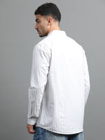 Load image into Gallery viewer, OXFORD STRIPES FULL SLEEVE SHIRT

