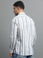 Load image into Gallery viewer, STRIPED FULL SLEEVE SHIRT
