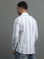 Load image into Gallery viewer, STRIPED FULL SLEEVE SHIRT
