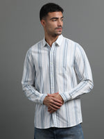 Load image into Gallery viewer, STRIPED FULL SLEEVE SHIRT
